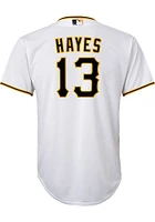 Ke'Bryan Hayes  Nike Pittsburgh Pirates Youth White Replica Edition Jersey