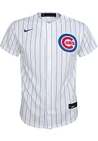Seiya Suzuki  Chicago Cubs Boys White Home Replica Baseball Jersey