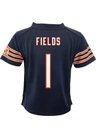 Justin Fields Chicago Bears Toddler Navy Blue Nike Home Football Jersey