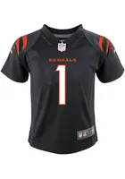 Ja'Marr Chase Cincinnati Bengals Boys Black Nike Home Football Jersey