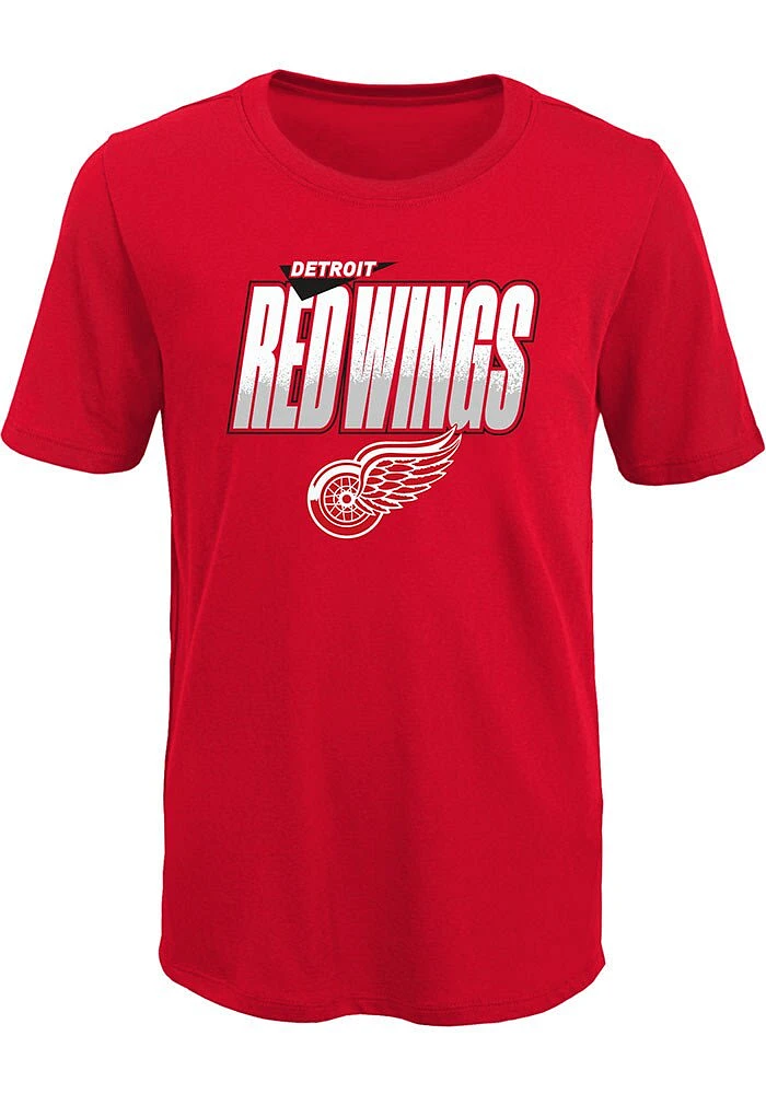 Detroit Red Wings Youth Frosty Center Short Sleeve T-Shirt