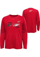 Detroit Red Wings Youth Rink Reimagined Long Sleeve T-Shirt
