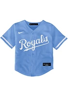 Nike Kansas City Royals Baby Light Blue Alt Replica Blank Jersey Baseball