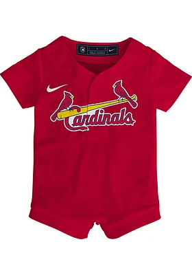 Nike St Louis Cardinals Baby Red Alt Blank Replica Romper Jersey Baseball