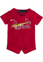 Nike St Louis Cardinals Baby Red Alt Blank Replica Romper Jersey Baseball