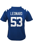 Shaquille Leonard Indianapolis Colts Boys Blue Nike Home Football Jersey
