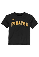 Ke'Bryan Hayes Pittsburgh Pirates Toddler Black Nike Home NN Short Sleeve Player T Shirt