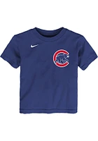 Seiya Suzuki Chicago Cubs Toddler Blue Nike Home NN Short Sleeve Player T Shirt