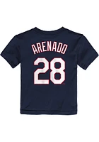 Nolan Arenado St Louis Cardinals Toddler Navy Blue Nike Home NN Short Sleeve Player T Shirt