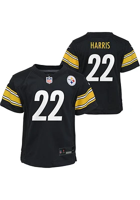 Najee Harris Pittsburgh Steelers Boys Black Nike Home Football Jersey