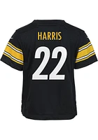 Najee Harris Pittsburgh Steelers Boys Black Nike Home Football Jersey