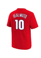 JT Realmuto  Philadelphia Phillies Boys Red Nike Home NN Short Sleeve T-Shirt