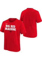 Nike Cincinnati Reds Youth Team Engineered Short Sleeve T-Shirt