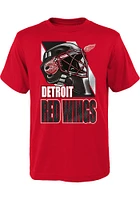 Detroit Red Wings Youth Bucket Head Short Sleeve T-Shirt