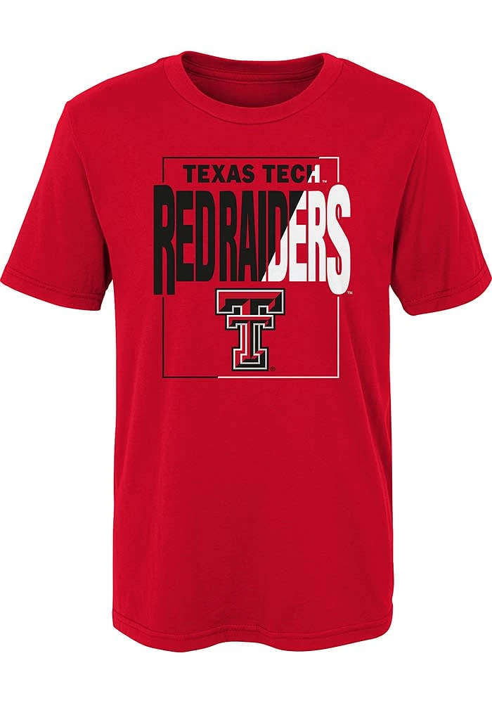 Texas Tech Red Raiders Boys Coin Toss Short Sleeve T-Shirt