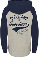 Cleveland Guardians Youth Navy Blue Bases Loaded Long Sleeve Fashion T-Shirt