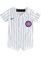Nike Chicago Cubs Baby White Home Replica Romper Jersey Baseball