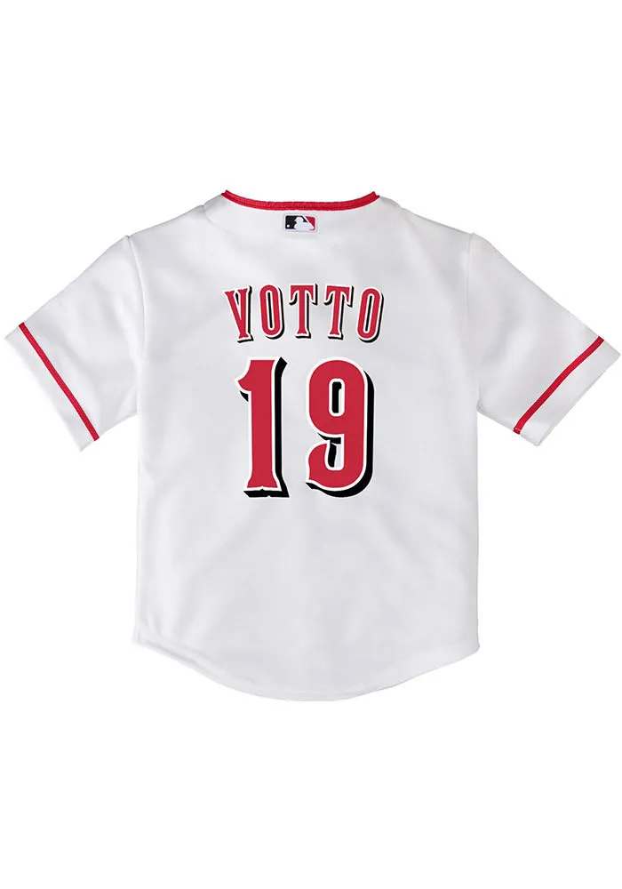 Joey Votto  Cincinnati Reds Baby White Home Replica Jersey Baseball