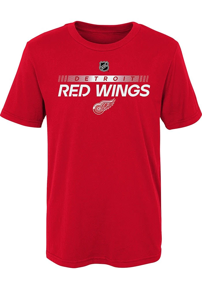 Detroit Red Wings Youth Apro Prime Short Sleeve T-Shirt