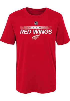 Detroit Red Wings Youth Apro Prime Short Sleeve T-Shirt