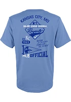 Kansas City Royals Boys Light Blue Multi Hits Short Sleeve T-Shirt