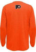 Philadelphia Flyers Youth Orange Rink Reimagined Long Sleeve T-Shirt