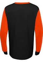 Philadelphia Flyers Youth Black Scoring Chance Long Sleeve Fashion T-Shirt