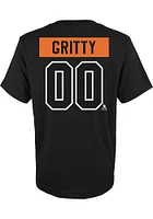 Gritty Philadelphia Flyers Youth Flat Third NN Player Tee