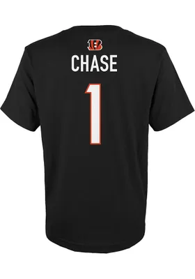 Ja'Marr Chase Cincinnati Bengals Boys Mainliner NN Short Sleeve T-Shirt