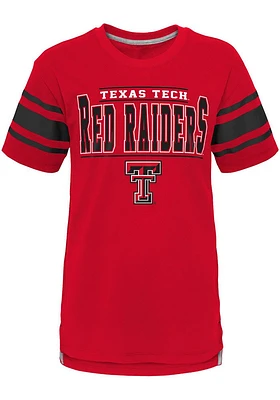 Texas Tech Red Raiders Youth Huddle Up Short Sleeve Fashion T-Shirt