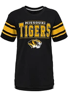 Missouri Tigers Boys Black Huddle Up Short Sleeve Fashion Tee