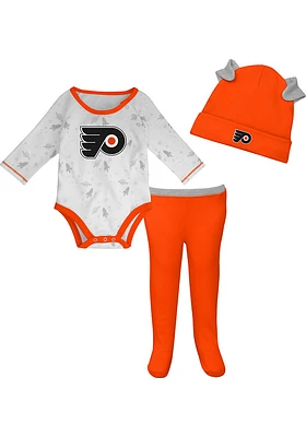 Philadelphia Flyers Infant Orange Dream Squad Set Top and Bottom