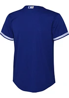Nike KC Royals Boys Blue Alt 3 Replica Blank Baseball Jersey