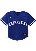 Salvador Perez  Kansas City Royals Baby Blue Alt 3 Replica Jersey Baseball
