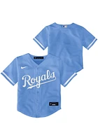 Nike Kansas City Royals Toddler Light Blue Alt Replica Blank Jersey