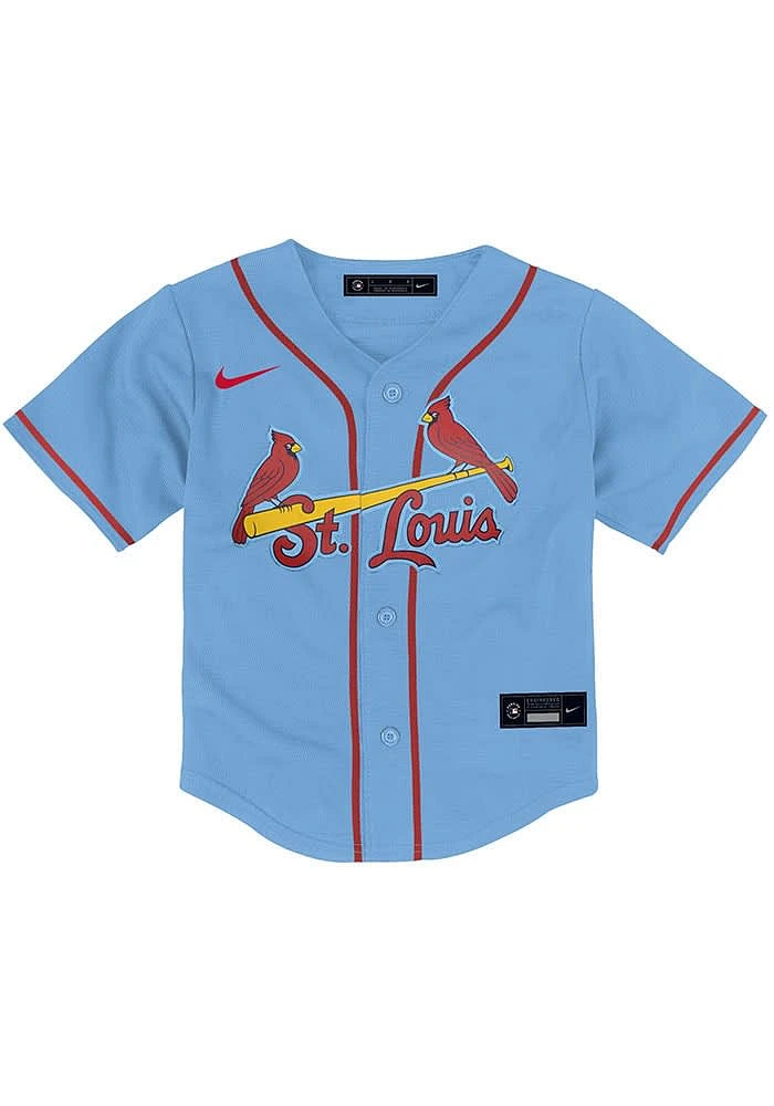 Nike St Louis Cardinals Baby Light Blue Alt 3 Replica Blank Jersey Baseball