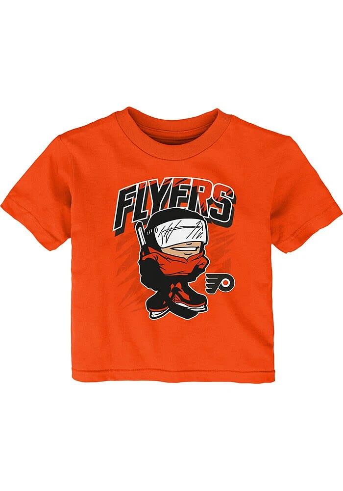 Philadelphia Flyers Infant Tuff Guy Short Sleeve T-Shirt Orange
