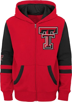 Texas Tech Red Raiders Toddler Stadium Long Sleeve Full Zip Sweatshirt