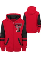 Texas Tech Red Raiders Toddler Stadium Long Sleeve Full Zip Sweatshirt