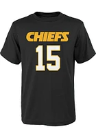 Patrick Mahomes Kansas City Chiefs Youth Black NN Player Tee