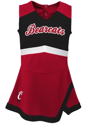 Cincinnati Bearcats Baby Red Captain Dress Set Cheer