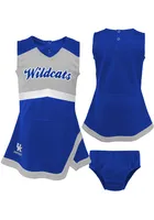 Kentucky Wildcats Baby Blue Captain Dress Set Cheer