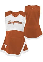 Texas Longhorns Girls Burnt Orange Captain Dress Set Cheer