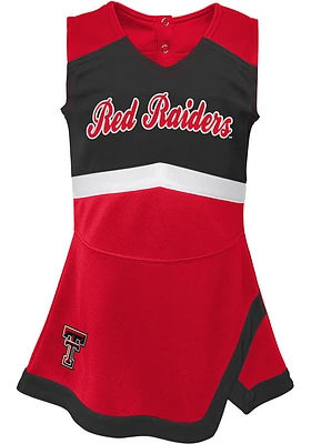 Texas Tech Red Raiders Girls Captain Dress Set Cheer