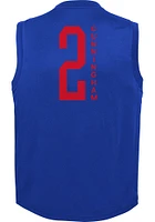 Cade Cunningham  Outer Stuff Detroit Pistons Youth Primary N and Blue Basketball Jersey