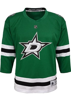 Dallas Stars Boys Green Replica Home Hockey Jersey