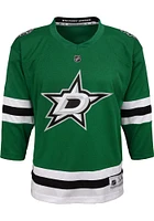 Dallas Stars Boys Green Replica Home Hockey Jersey