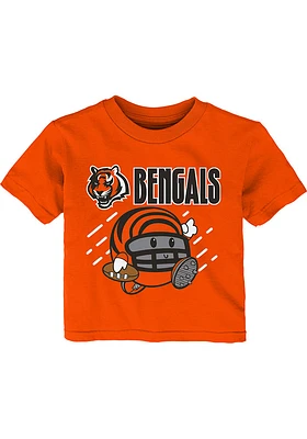 Cincinnati Bengals Infant Poki Player Short Sleeve T-Shirt Orange