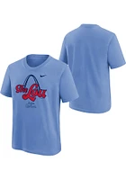 Nike St Louis Cardinals Youth Light Blue Local Gateway Arch Short Sleeve T-Shirt