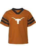 Texas Longhorns Infant Burnt Orange Mascot Red Zone SS Set Top and Bottom